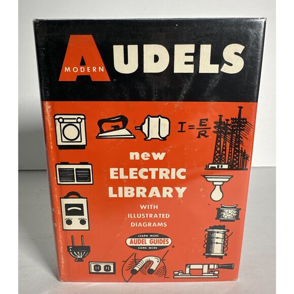 Modern Audels: New Electric Library 1965 HC/DJ Vol.3 (Illustrated) - Picture 1 of 13